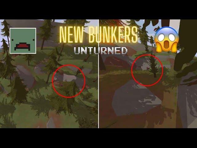 Unturned Escalation: NEW Bunkers location ️