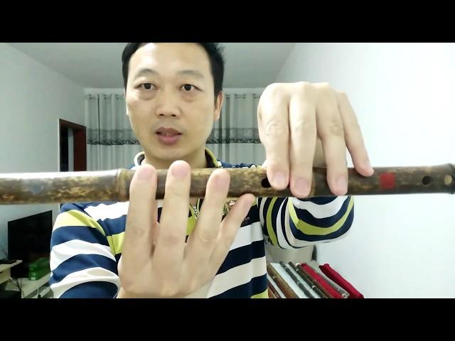 How to make sound and which note practice first on dizi flute（English subtitle）@dantangflute