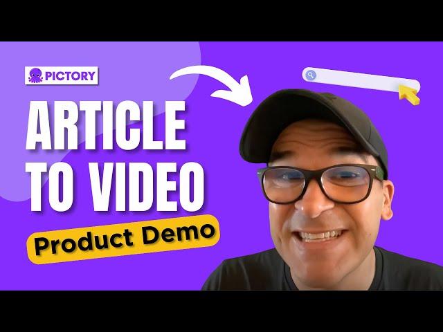 How to Convert Articles Into Videos Using Pictory