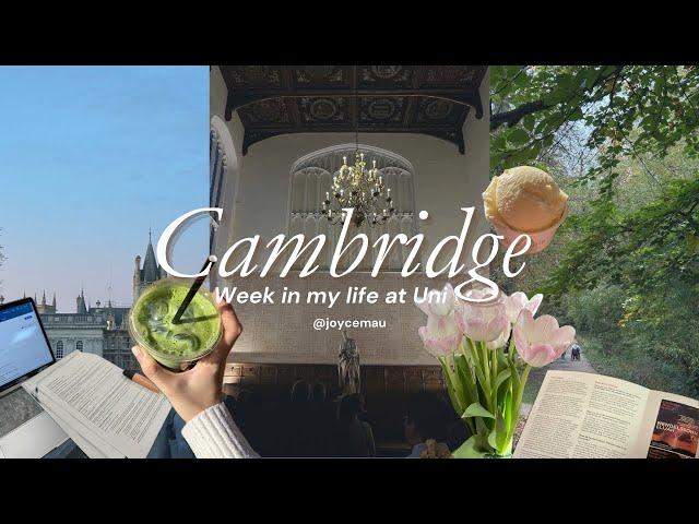 week in my life at cambridge university vlog ️