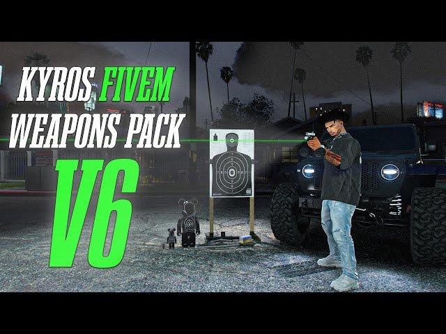 (NEW) Kyros Weapons Pack V6 | Custom Weapons for FiveM Servers | Best Weapon Pack for GTAV RP (2025)