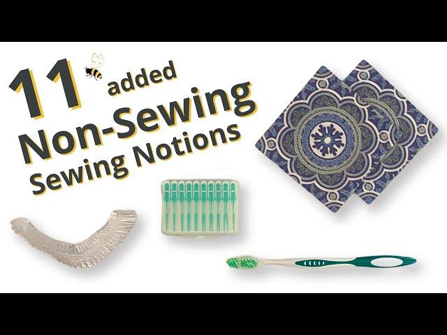 11 ESSENTIAL Non-Sewing Sewing Notions You Never Knew You Needed!