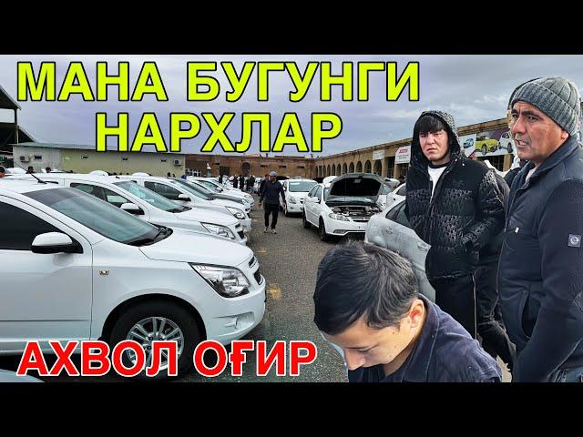 КАРШИ МАШИНА БОЗОРИ НАРХЛАРИ! 8 ДЕКАБРЬ  2024 QARSHI MOSHINA BOZORI NARXLARI