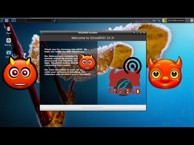 GhostBSD 10.3 xfce - Альтернатива linux