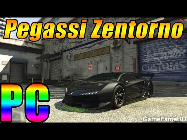 GTA 5 PC - PEGASSI ZENTORNO [Customization Guide & Speed Test] Fully Upgraded Super Car