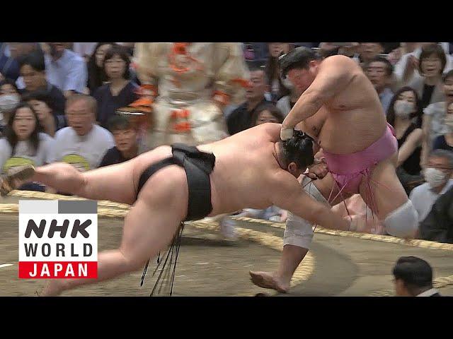 GRAND SUMO: Day 2 of the September 2024 Tournament - GRAND SUMO Highlights