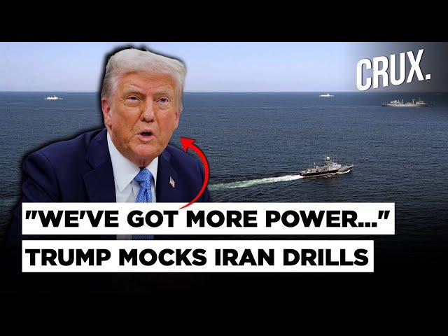 Russia, China And Iran Deploy Warships In Gulf Of Oman, Trump Says US "Stronger Than All of Them"