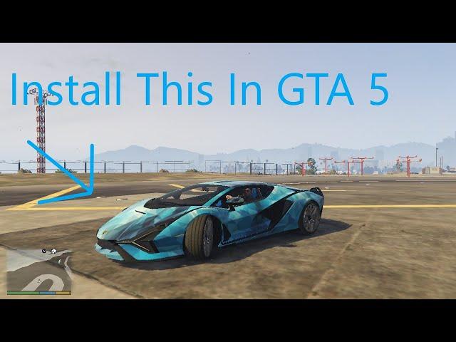 GTA 5:How To Install Techno Gamerz Lamborgini Sian