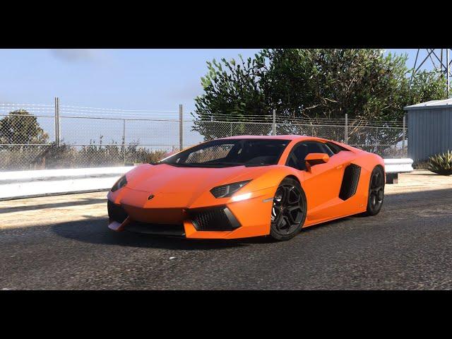 GTA 5: Lamborghini Aventador (L539 V12) Engine Sound