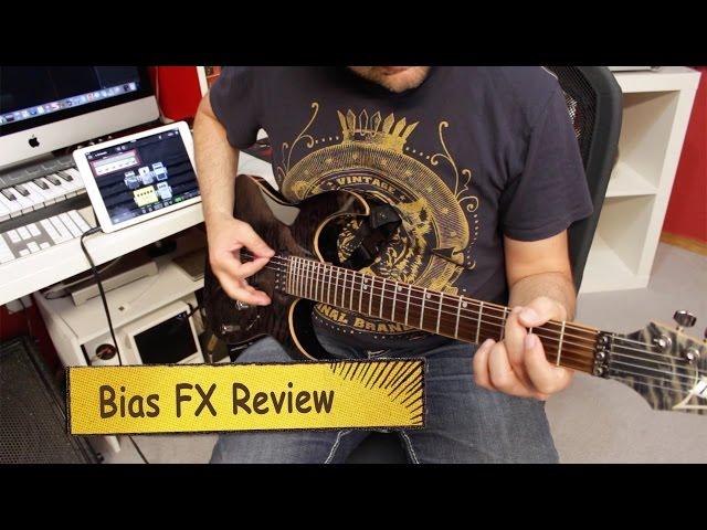 Positive Grid Bias FX iPad App Extensive Review