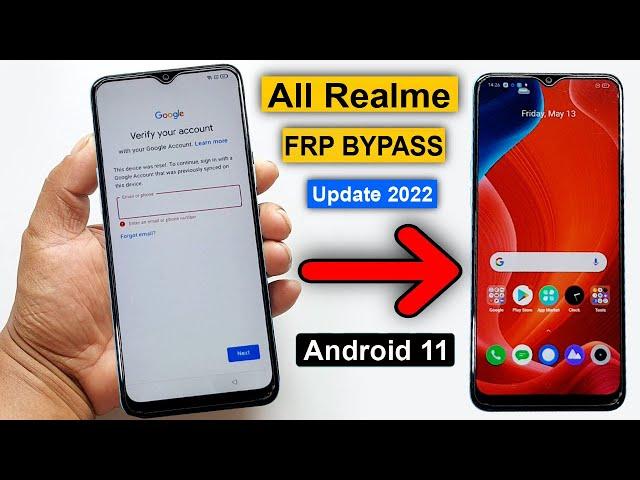 All Realme Frp Bypass Android 11 || New Trick 2022 || Realme Frp Google Account Unlock Android 11 ||