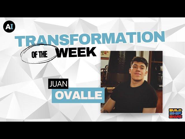 AI Makerspace Transformation of the Week - Juan Ovalle #totw #genai #aim