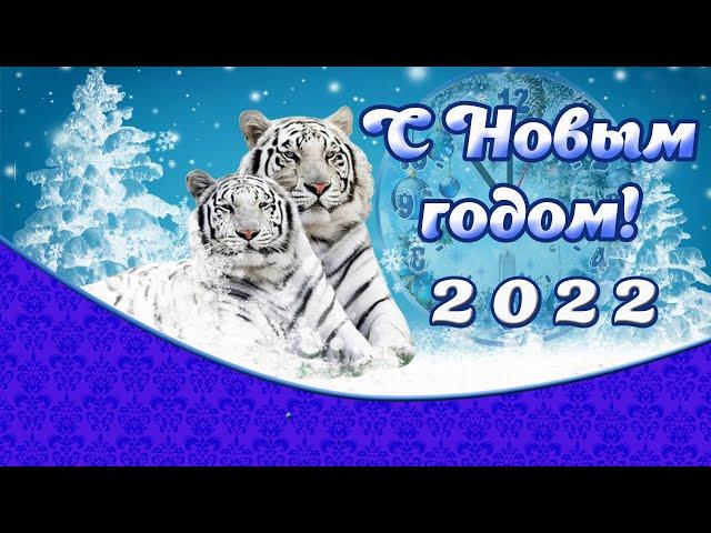 Новогодние футажи.Встречаем Новый 2022 год. new year's footages