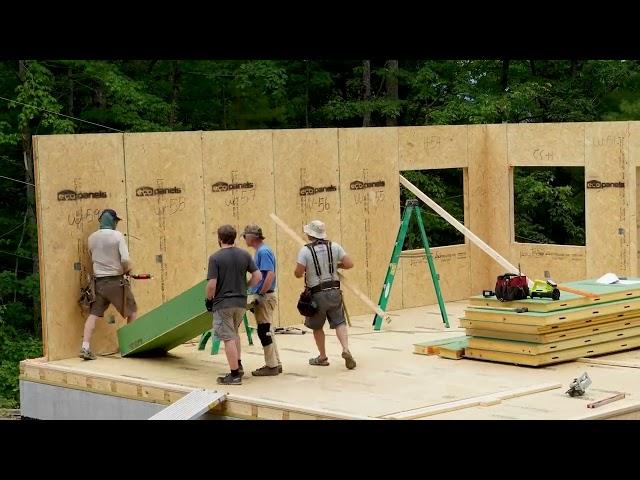 Large SIP House Timelapse Installation