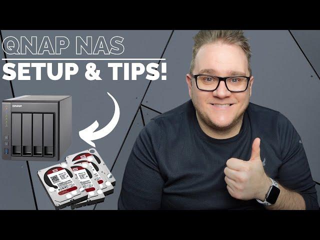 How to setup a NAS - QNAP TS-451+ Setup & Tips!