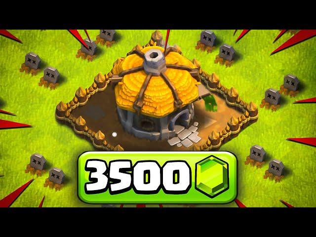 ЛЕГКИЙ СПОСОБ ПОЛУЧИТЬ 3500 ГЕМОВ  РАЗВИТИЕ ГОБЛИНА В CLASH OF CLANS №19