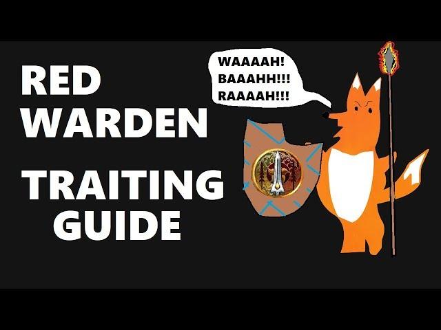 Lotro: Red Warden Traiting Guide