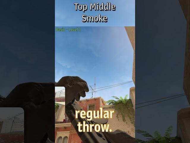 Mirage T-Smokes - Top Middle Smoke #cs2 #cs2nades #cs2tips #regentXD