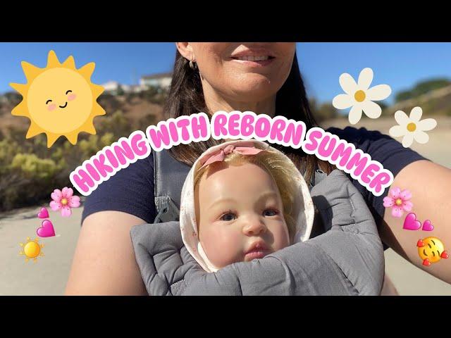 🩵Hiking with Reborn Shyann - Summer Rose & Dexter  🩵