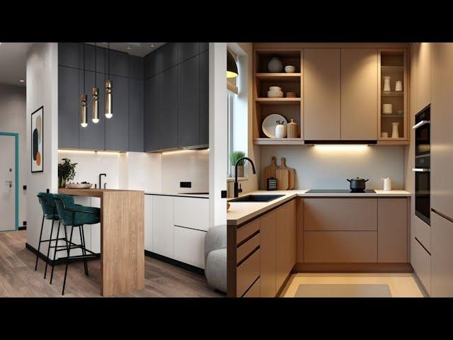 Modern 100 Small Kitchen Cabinets Design Ideas 2025 | Home Interior Small Space For Kitchen Design