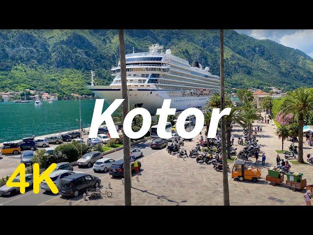 Kotor Montenegro 4K Walking Tour 2024