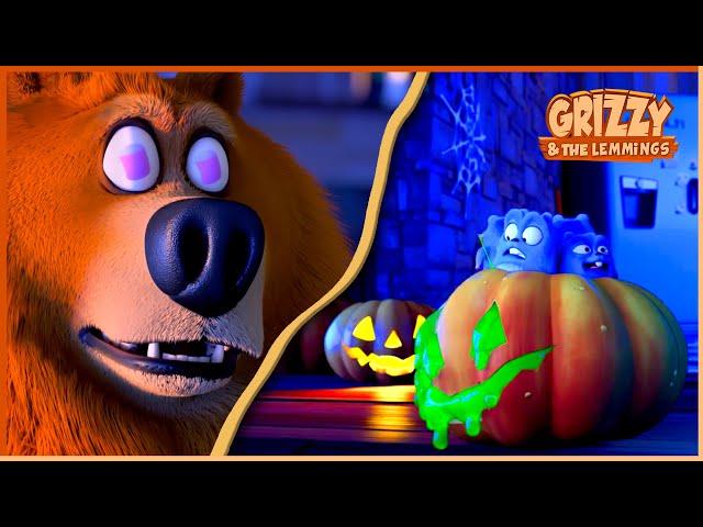 Grizzy & the lemmings  Halloween Compilation  Cartoon for Kids