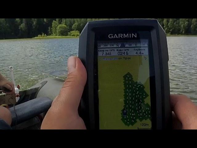 garmin striker  Quickdraw Contours mapping как пишет карту