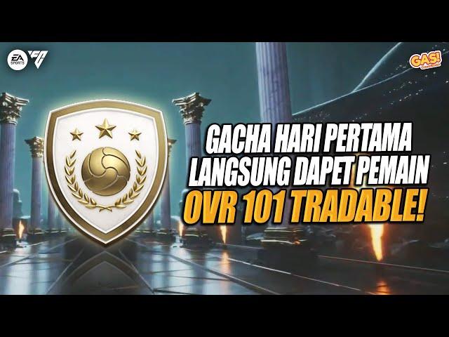 GACHA HARI PERTAMA LANGSUNG DAPET PEMAIN OVR 101 TRADABLE! #fcmobile #hol