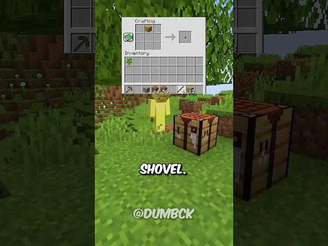 MINECRAFT, but if I touch GRASS, I die! ️ #shorts