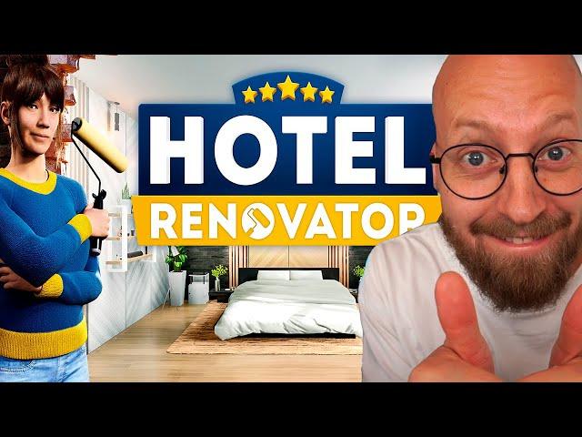 Jeg prøvede Hotel Renovator... og det var FANTASTISK CHILL!