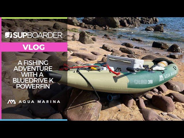 A fishing adventure with Aqua Marina Bluedrive K powerfin SUPboarder