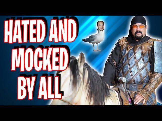 A fun 12 MINS of Steven Seagal Dumped On