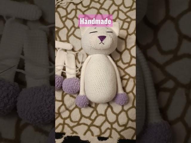 вязание крючком, японский кот Аминеко/амигуруми/amigurumi/crochet