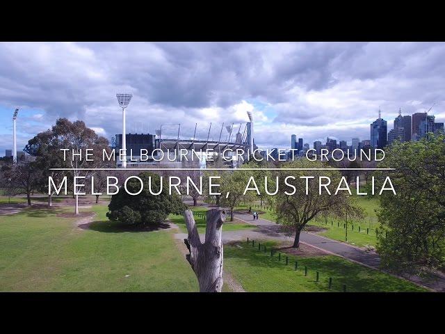 Our World by Drone in 4K - Melbourne Cricket Ground