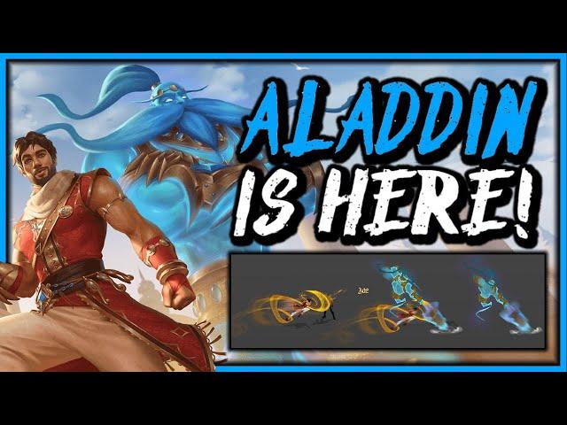 ALADDIN IS HERE AND HE'S GONNA BE INSANE! - SMITE 2