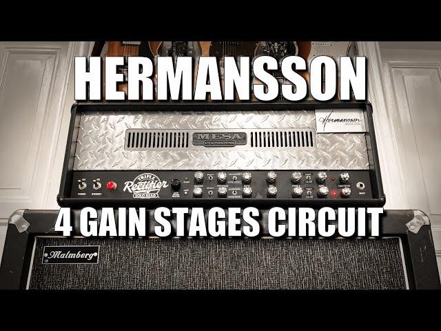 Mesa Triple Rectifier Rev G with Hermansson 4 gain stages circuit