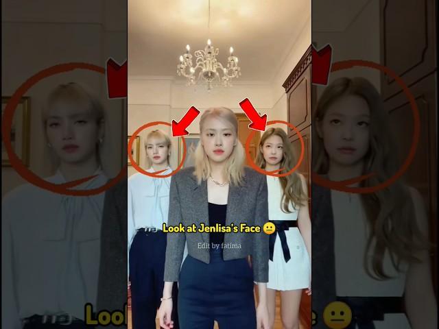 Jenlisa Funny Reaction (Don't miss end ) #blackpink #rosé #jennie #lisa #ytshorts #shorts