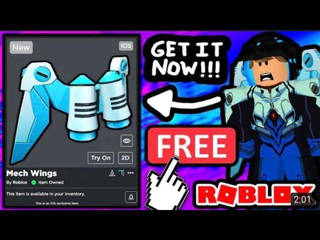 FREE ACCESSORY! How To Get The Mech Wings (IOS, Android, PC)