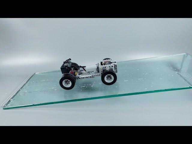 Driving Lego Vehicles Up A Slippery Slope