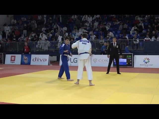 Luka Veličković OBR Ivan Kovačev PKI 1:0 -60kg #PrvenstvoSrbijeMKadeti2022