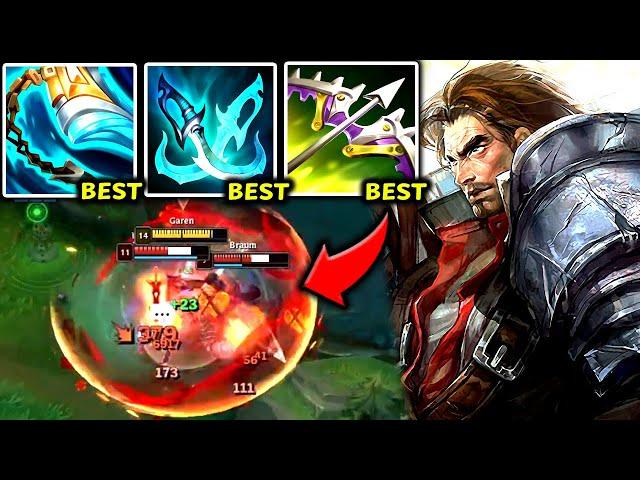 GAREN TOP CAN 1V5 WITH YOUR EYES 100% CLOSED (VERY STRONG) - S14 Garen TOP Gameplay Guide