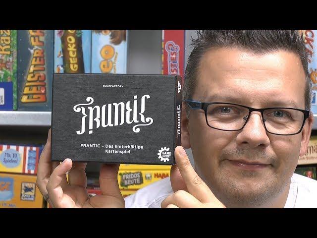 Frantic (Game Factory) - mehr als nur ein Uno Spiel! Kartenspiel Geheimtipp?