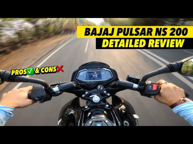 Bajaj Pulsar NS 200 New Model 2024 Ride Review