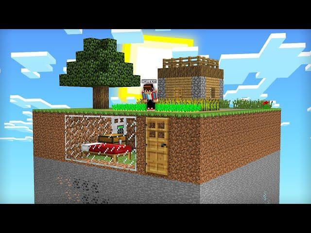 Я ВЫЖИВАЛ НА ЧАНКЕ И СЛУЧАЙНО НАШЁЛ СТРАННЫЙ ДОМ В МАЙНКРАФТ | Компот Minecraft