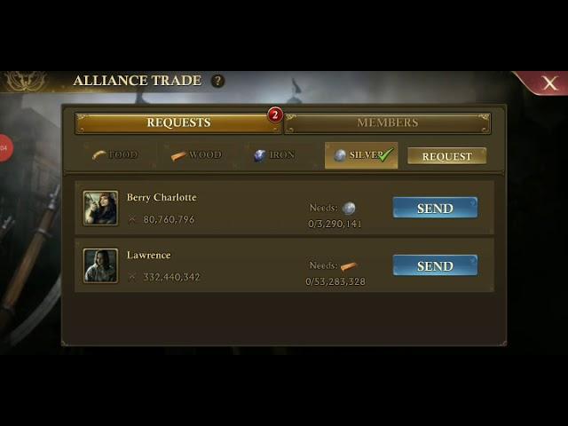 Guns of Glory Alliance Trade Station Resource Requests  Tips and Suggestions 1.0