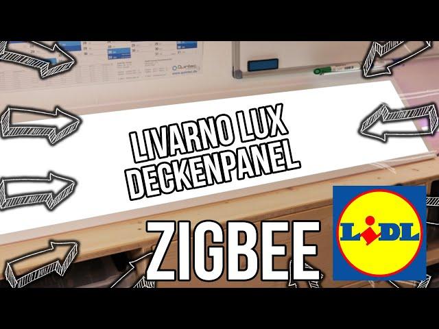 LIDL LIVARNO LUX Wand- und Deckenpanel » Zigbee Smart Home « mit Fernbedienung