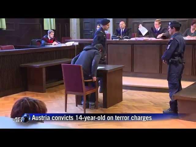 Austria convicts 14-year-old for 'terror' charges