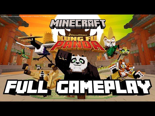 Minecraft x Kung Fu Panda DLC - Full Gameplay Walktrough