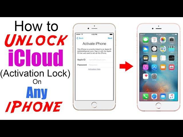 Remove / Unlock iCloud Activation Lock on Any iPhone XS/XS Max/XR/X/8/8+/7/7+/6s/6s+/6/6+/SE/5s/5c/5