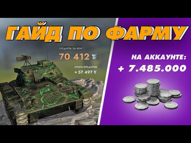 КАК ФАРМИТЬ СЕРЕБРО - ГАЙД ДЛЯ НОВИЧКОВ TANKS BLITZ | WOT BLITZ